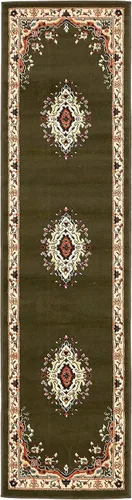 Vista 68 de Unique Loom - Alfombra de área estilo persa tradicional de la colección Reza, de 2 pies 2 pulgadas x 3 pies, colores negro y beige