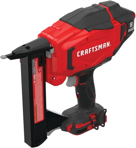 Vista 3 de CRAFTSMAN V20 Engrapadora de corona angosta, inalámbrica, calibre 18, solo herramienta (CMCN618NB)