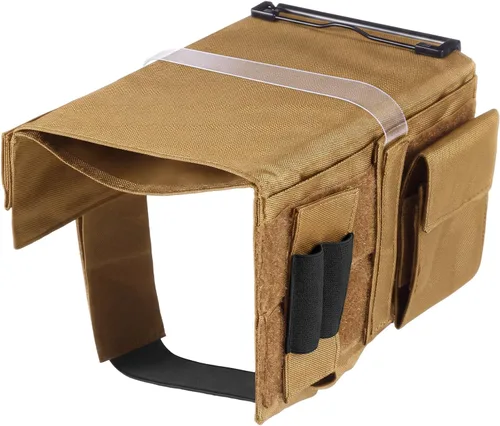 Vista 7 de Fullhawl Rodillera reversible Pilot Classic Portapapeles y soporte para Azul