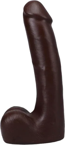 Vista 8 de Doc Johnson El consolador realista ULTRASKYN de 9 pulgadas con ventosa extraíble Vac-U-Lock, compatible con máquina F y arnés, solo para adultos