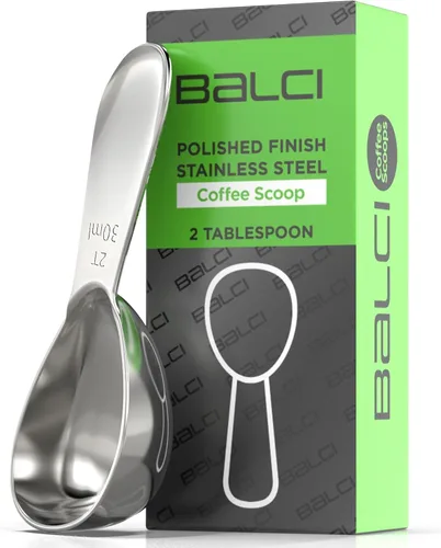 Vista 11 de BALCI - Juego de cucharas de café de acero inoxidable, 1 y 2 cucharadas (0.5 fl oz/1.0 fl oz) xact measuring spoons set for coffee, tea, sugar