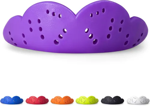 Vista 14 de SISU Protector bucal deportivo máximo de 0.094 in para fútbol, hockey, lacrosse, boxeo, ajuste personalizado para jóvenes/adultos