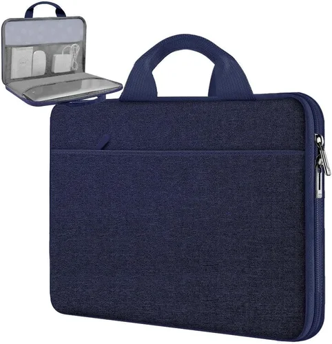 Vista 10 de Hseok - Funda para computadora portátil de 13 a 14 pulgadas, maletín compatible con MacBook Pro de 14 pulgadas M4/M3/M2/M1, todos los modelos de Mac