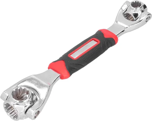 Vista 3 de TOPINCN Llave de enchufe universal 48 en 1, multiusos, diseño de 12 dientes, herramienta de destornillador de pernos para varios tamaños de tuerca