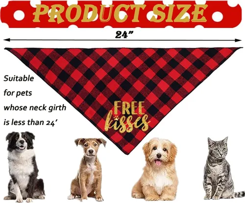 Vista 3 de Traje de San Valentín para perro, bandana para perro y diadema de corazón, disfraz de día de San Valentín para perro
