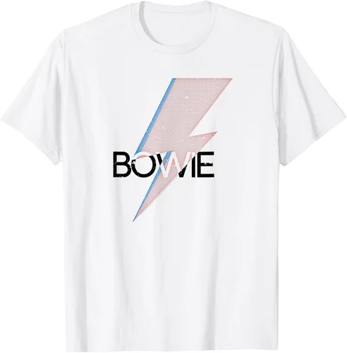 Vista 15 de David Bowie - Camiseta Bowie Bold, Blanco, S