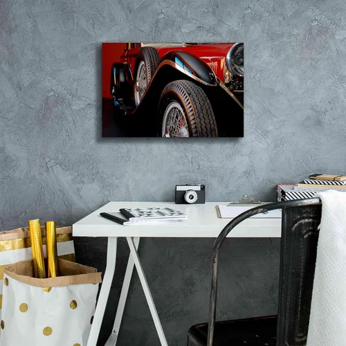 Vista 5 de Epic Graffiti 'Mercedez - Benz 1929' por Philippe Sainte-Laudy, arte de pared en lienzo, 18"x12