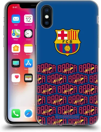 Vista 37 de Head Case Designs Funda de gel con licencia oficial del FC Barcelona con logotipo y patrón de Forca Barca [protección de grado militar] compatible