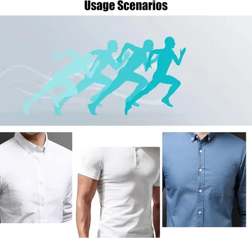 Vista 5 de 150 Pairs Nipple Cover for Men, Mens Tape Pasties Patch Nipple Covers Nipple Patch Anti Chafing Nip Protector