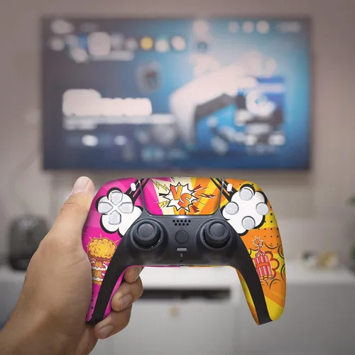 Vista 229 de Battman Custom PS-5 Controller Wireless compatible with Play-Station 5 Console by BCB Controllers Proudly Customized in USA with Permanent