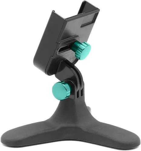 Vista 8 de WeatherTech DeskFone - Soporte universal para teléfono celular de escritorio (perillas metálicas negras)