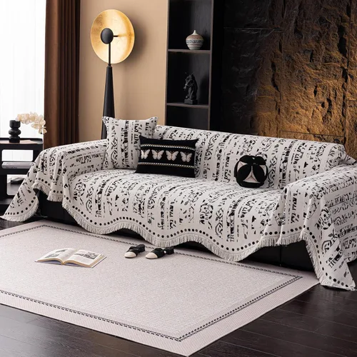 Vista 20 de DREAMINGO Funda de Sillón de Chenilla Fundas de Sofá Jacquard Lavables Protector de Muebles Funda de Sofá Reclinable 1 Cojín Funda de Silla A0#