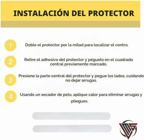Vista 6 de Paquete de dos cintas transparentes para marco de pádel - Protector de borde duradero con acabado rugoso para protección adicional 1.38x14.57