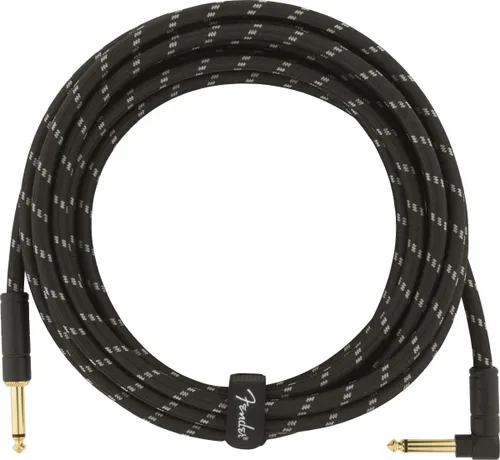 Vista 3 de Fender Cable de instrumentos de la serie Deluxe, recto/recto, Tweed, 18.6 pies