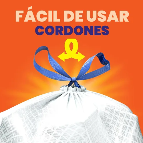 Vista 6 de Hefty Bolsas de basura ultra fuertes de 13 galones, bolsas de basura altas para cocina tamaño 13 galones, resisten fugas, perforaciones y desgarros