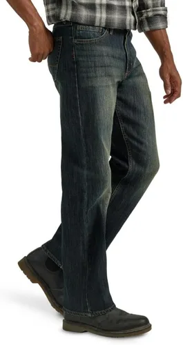 Vista 3 de Wrangler Authentics - Jeans holgados con corte de bota para hombre