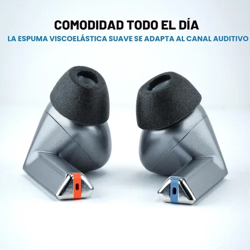 Vista 3 de Comply TrueGrip Puntas de recambio de espuma viscoelástica premium para auriculares Samsung Galaxy Buds3 Pro Comodidad mejorada, ajuste seguro