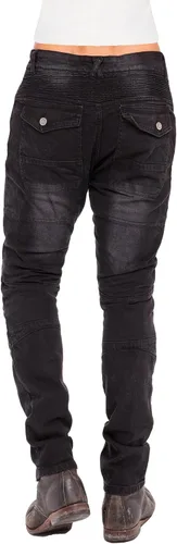 Vista 4 de Skylinewears Women's Reinforced Motorcycle Riding Jeans Biker Racing Pants with Aramid Lining and Removable Padding