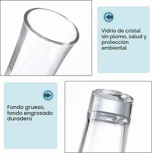 Vista 3 de Paquete de 40 vasos de chupito de base pesada, juego de vasos de chupito de whisky de 1.4 onzas, vasos de vidrio pequeños para licor de licor, bar