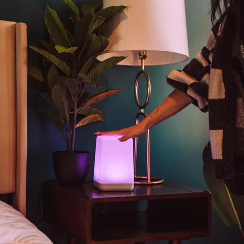 Vista 9 de Lámpara de Amistad FriendLi por Filimin - Requiere Suscripción Wi-Fi, Luz LED Táctil de Larga Distancia, Regalo para Mejor Amigo, Relación, Familia