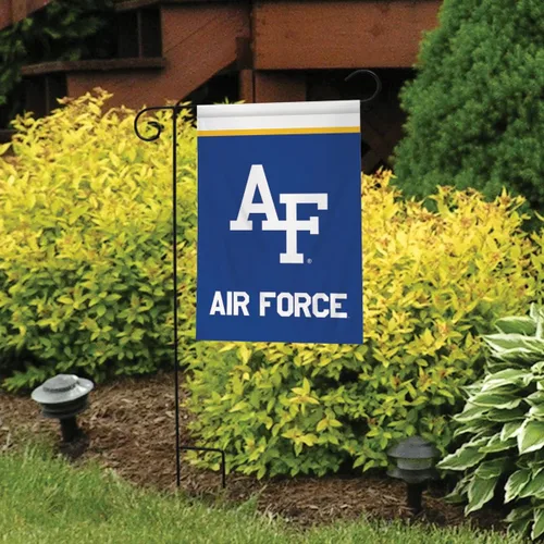 Vista 2 de Academia de la Fuerza Aérea de los Estados Unidos NCAA Bandera para el jardín 12.5" x 18" Briarwood Lane