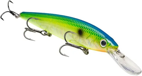 Vista 18 de Strike King KVD Jerkbait profundo señuelo de pesca de 3 ganchos, 3/5 onzas, 4.75 pulgadas