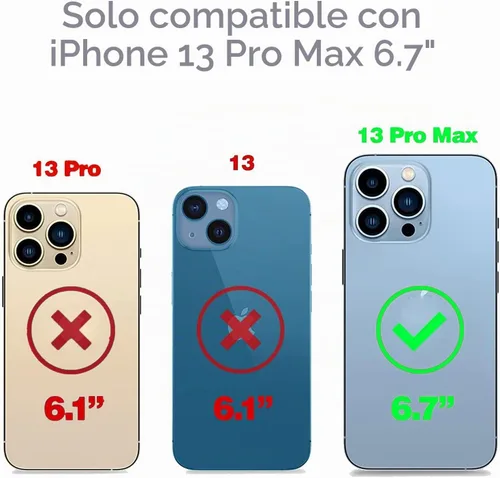Vista 2 de J.west Funda para iPhone 13 Pro Max, funda transparente floral flexible de TPU a prueba de golpes, diseño elegante transparente, funda protectora