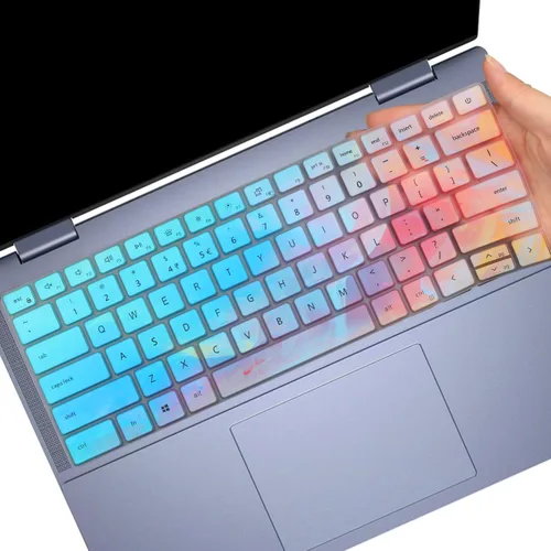 Vista 16 de Funda de teclado para Dell Inspiron 14 5410 5415 5418 5420 5425 5430 7415 7420 7425 7430 7435, Dell Inspiron 16 5620 5625 5630 7620 7630, Inspiron