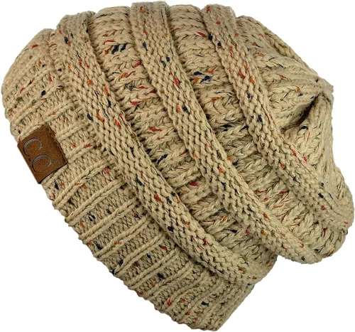 Vista 240 de C.C Trendy Warm Chunky Soft Stretch Cable Knit Beanie