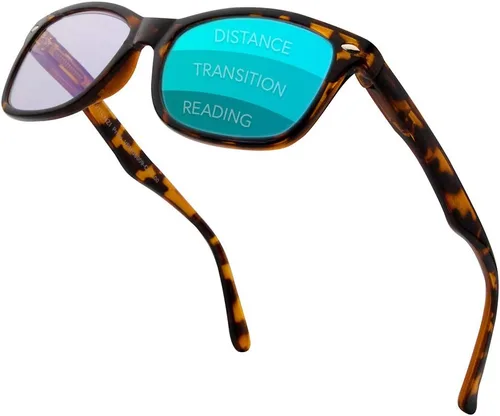 Vista 7 de Gafas de lectura progresivas para mujeres y hombres, multifocales para computadora con lentes de bloqueo de luz azul Prato