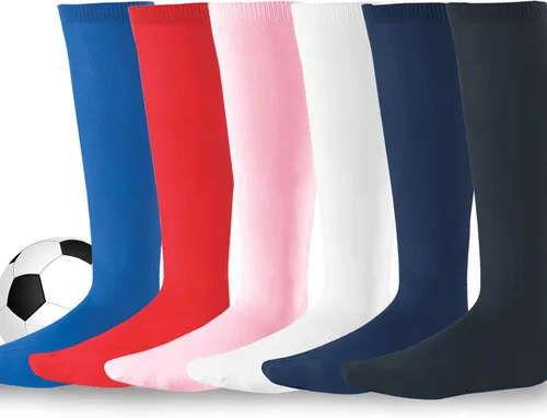 Vista 18 de TeeHee - Calcetines deportivos novedosos para niños pequeños y pequeños, paquete de 6 pares
