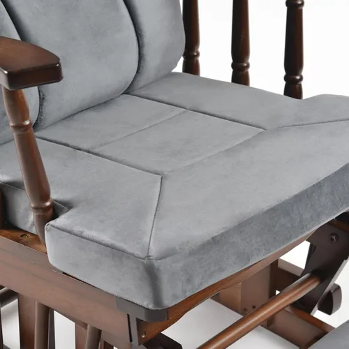 Vista 3 de Comfort Deluxe - Juego de silla y otomana (antracita)