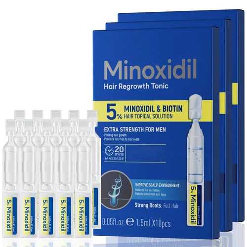 Vista 8 de 5% Minoxidil Hair Growth for Men and Women,Minoxidil Hair Growth Serum,Fast Regrowth & Strengthens Hair Roots,for Thinning Hair Loss to Grow Thicker