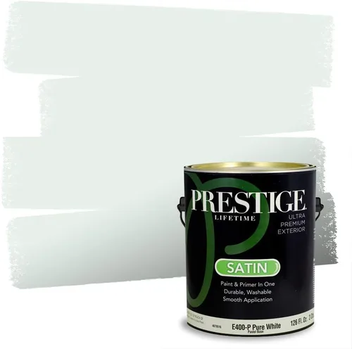Vista 124 de PRESTIGE Pintura interior e imprimación en uno, salpicaduras acuosas, cáscara de huevo, 1 galón