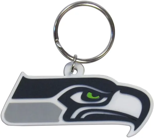 Vista 19 de NFL cadena de hule flexible para llavero