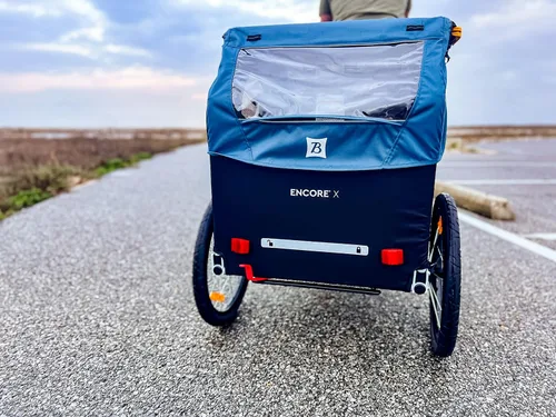 Vista 12 de Burley Encore X, remolque y cochecito para bicicleta para niños de 2 asientos