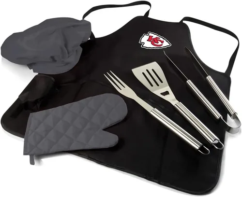 Vista 17 de Picnic TIME NFL BBQ Delantal Tote Pro Grill Set