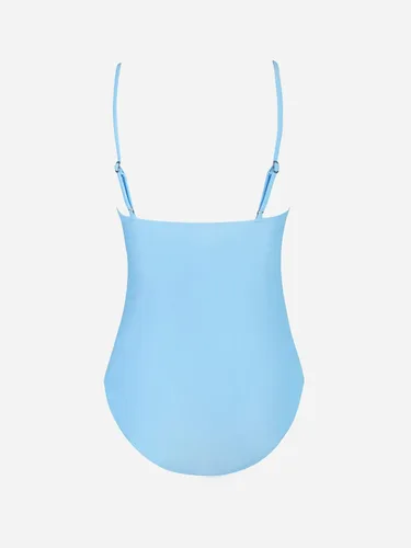 Vista 5 de CUPSHE - Traje de baño de una pieza para mujer, con control de abdomen, cuello en V