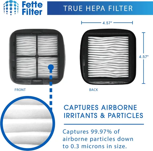 Vista 3 de Fette Filter - Filtro de vacío 97D5 compatible con aspiradora de mano Bissell Serie 33A1 35V4 47R5 Comparar con los números de pieza 2037416