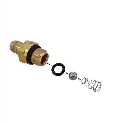 Vista 3 de (2 unidades) Kit de inyector químico Inyector de jabón 1/8 pulgada 27 macho BSP hilo Sustituye a la lavadora a presión 190593GS 190635GS y 203640GS