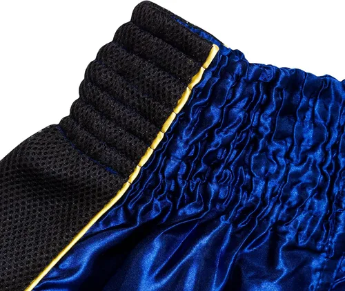 Vista 3 de Pantalones cortos clásicos de Muay Thai para hombres y mujeres, boxeo, kickboxing, alto grado, artes marciales mixtas, ropa de entrenamiento