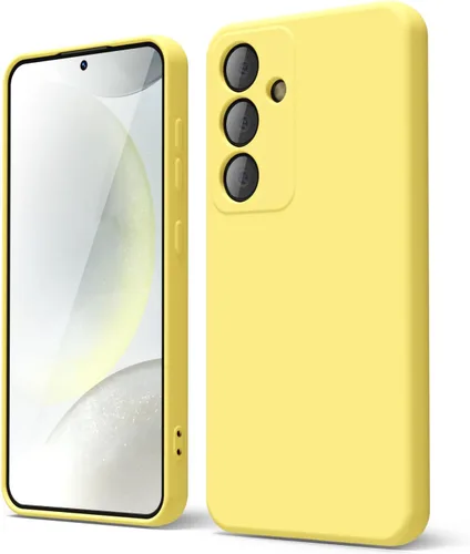 Vista 418 de oakxco Funda para teléfono Samsung Galaxy S8 de silicona líquida, delgada y fina de gel de goma suave TPU cubierta protectora simple llana
