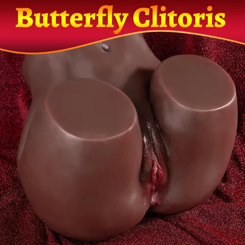 Vista 6 de Hipgaga Muñeca Sexual Negra Masturbador Masculino Muñeca Realista de Bolsillo Juguetes para Adultos, 20 Lb Muñecas Sexuales de Tamaño Completo