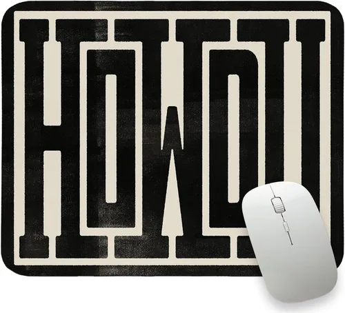 Vista 34 de Glod Mordern - Alfombrilla de mouse pequeña dorada, rectangular, negra, para computadora de viaje, para laptop, alfombrilla de escritorio