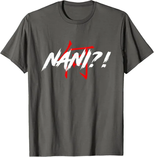 Vista 85 de Nani Meme Anime Japanese Camiseta, Negro, S