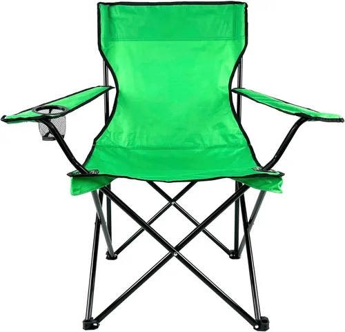 Vista 8 de Silla plegable portátil para acampar al aire libre [grande] (morado)
