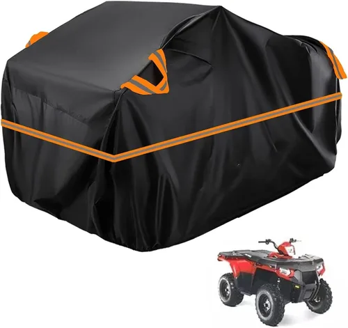 Vista 262 de Cubierta para ATV impermeable compatible con Arctic Cat H1 EFI TRV Cruiser 4x4 2011, cubierta de 210D para vehículos de 4 ruedas, cubierta para quad