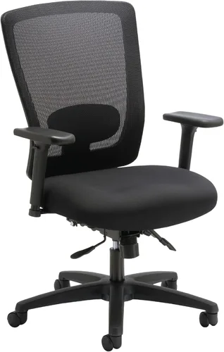 Vista 11 de Alera ALE Envy Series Silla multifunción de malla con respaldo alto, color negro