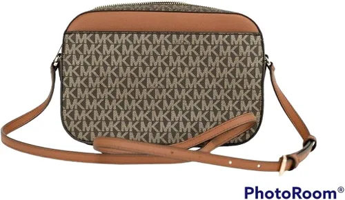 Vista 3 de Michael Kors Jet Set - Bolso bandolera grande de cuero