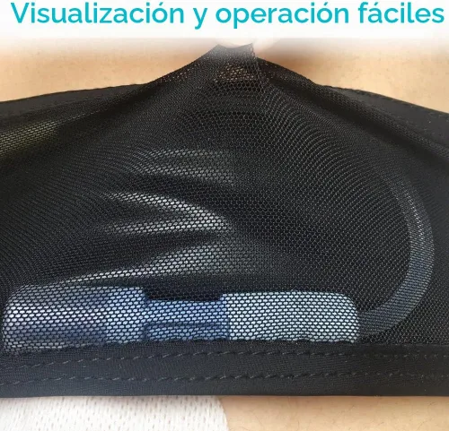 Vista 2 de Cinturón de diálisis peritoneal transpirable con bolsa de malla elástica para tubo de alimentación Peg/G/J, accesorios de transferencia, accesorios